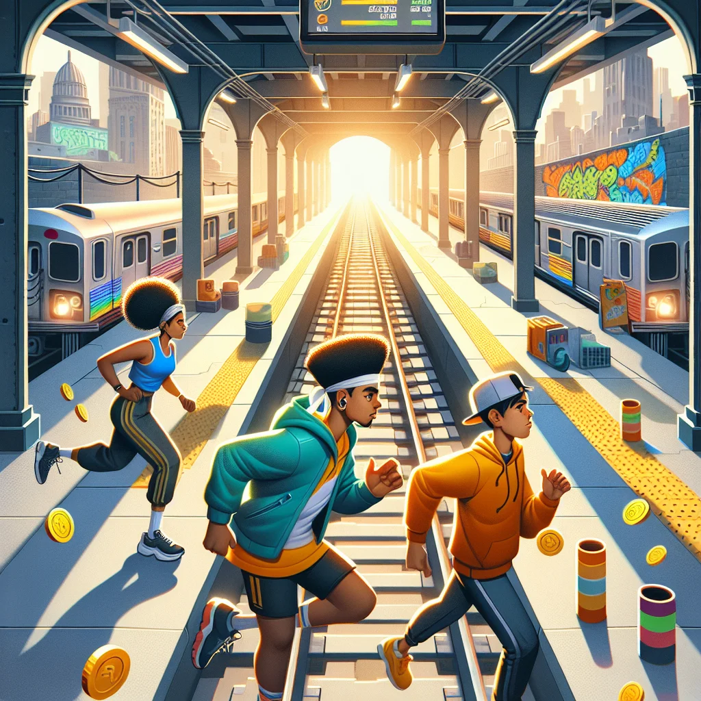 Subway Surfers running game
